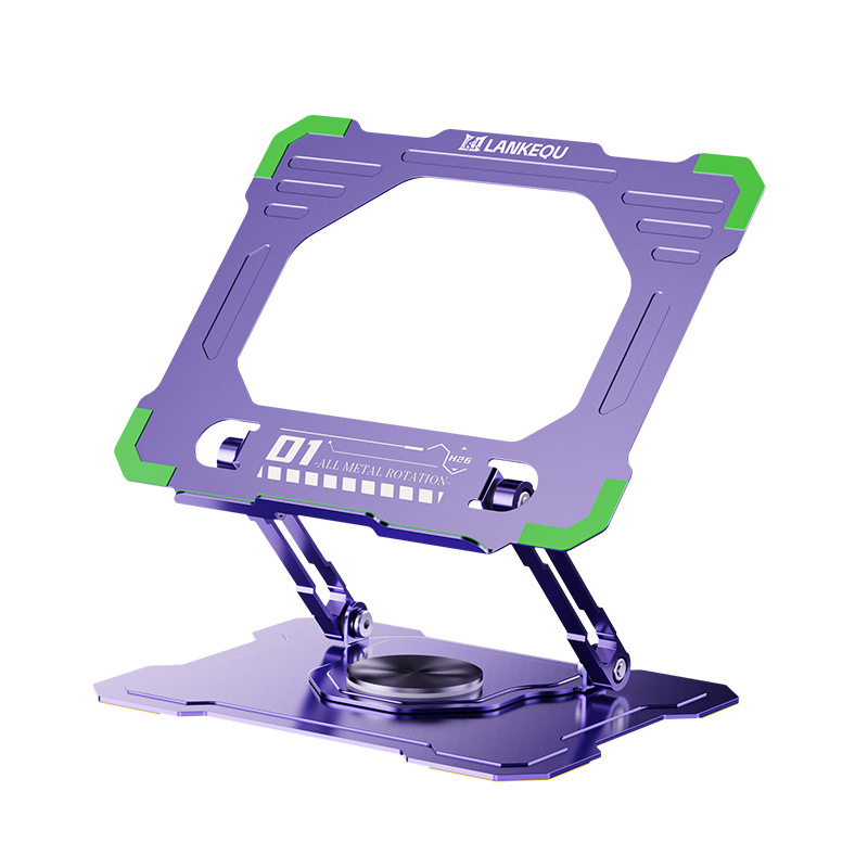 Picture of Multifunctional Desktop Folding Rotating Laptop Cooling Bracket Rotating Storage Tablet Laptop Bracket