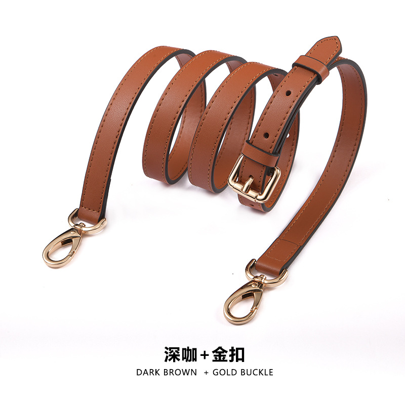 Picture of Ma Huangshi Mhs-A-1 Plain Leather Bag Strap Adjustable Spaghetti Strap Bag Replacement Strap Single Shoulder Crossbody for Women