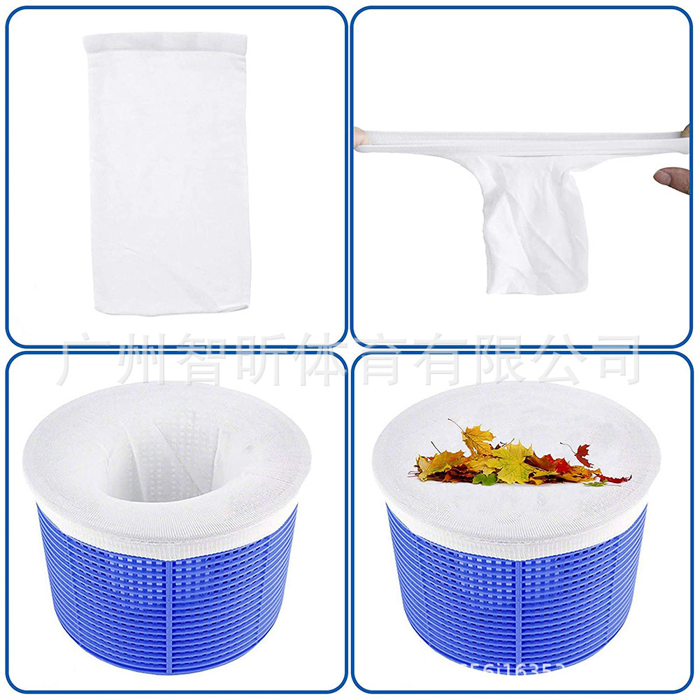 Picture of Cross-border Hot Sale Swimming Pool Skimmer Cleaning Pool Separator Filter Socks Bag Filter Mesh Dust Mesh Bag
