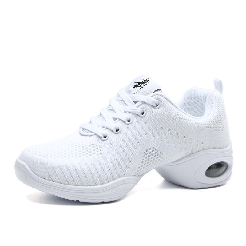 Picture of New Breathable Mesh Dance Shoes Soft Sole Women's Square Dance Shoes Adult Dance Shoes Fitness Sports Shoes Aerobics Shoes