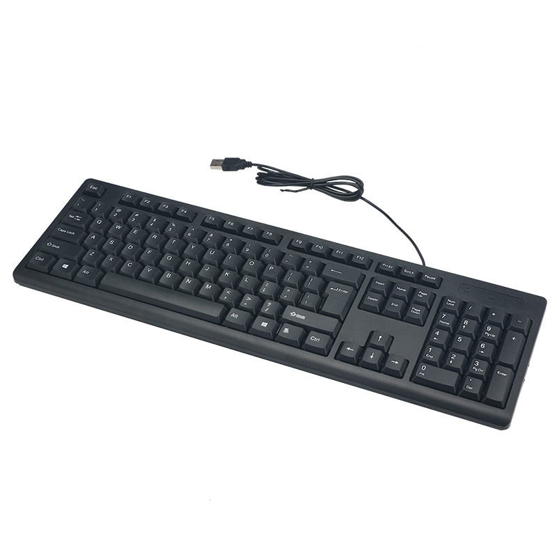 Picture of E-Commerce Power Supply M120 Keyboard and Mouse Set USB Interface Wired Office Computer Accessories Keyboard and Mouse Set