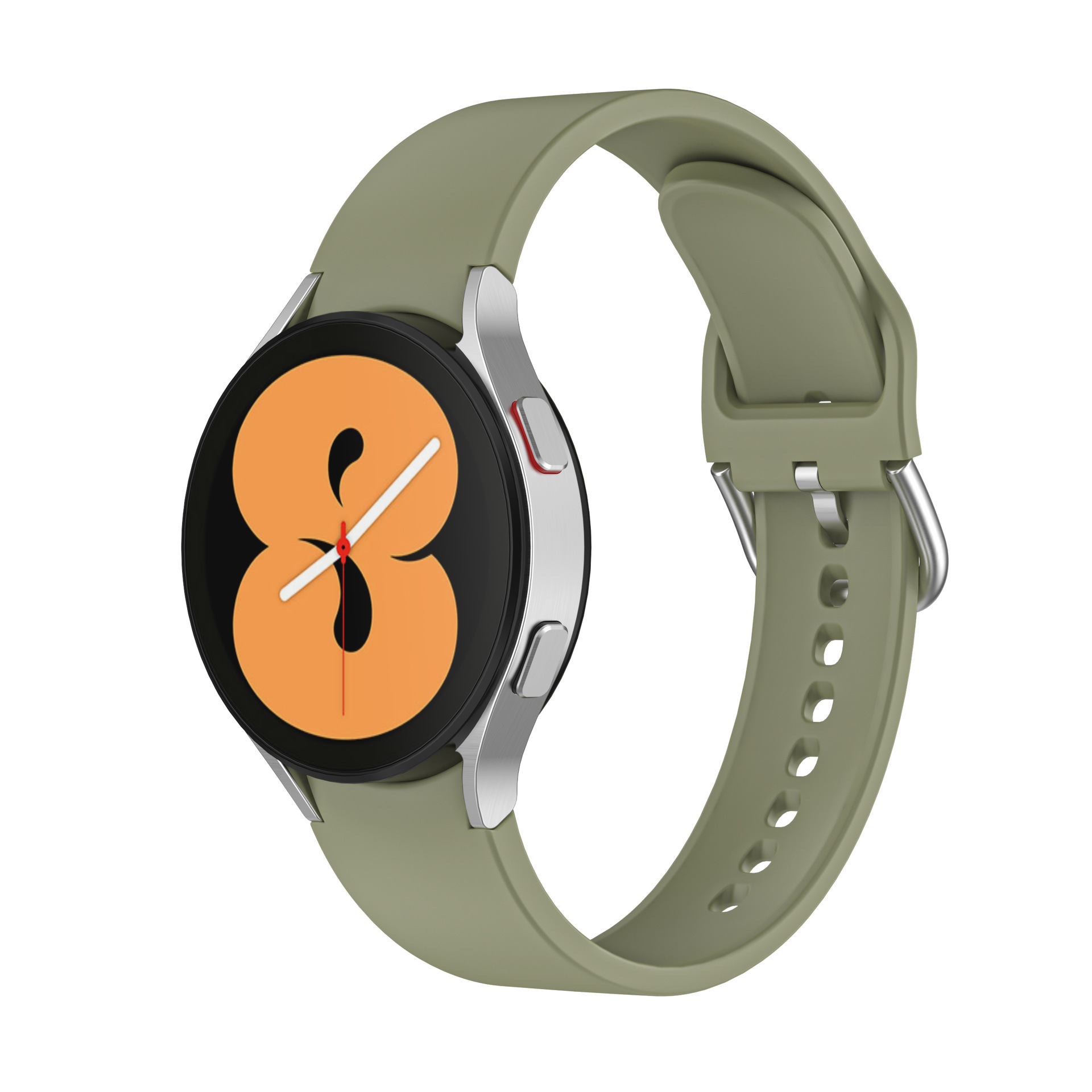 Picture of For Samsung galaxy watch5 Pro Watch Strap Factory Spot Wholesale Solid Color Silicone Strap