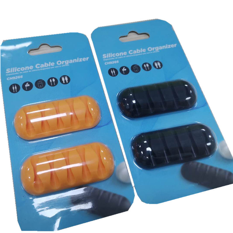 Picture of Desktop data cable organizer cable fixer one hole two holes three holes five holes suit