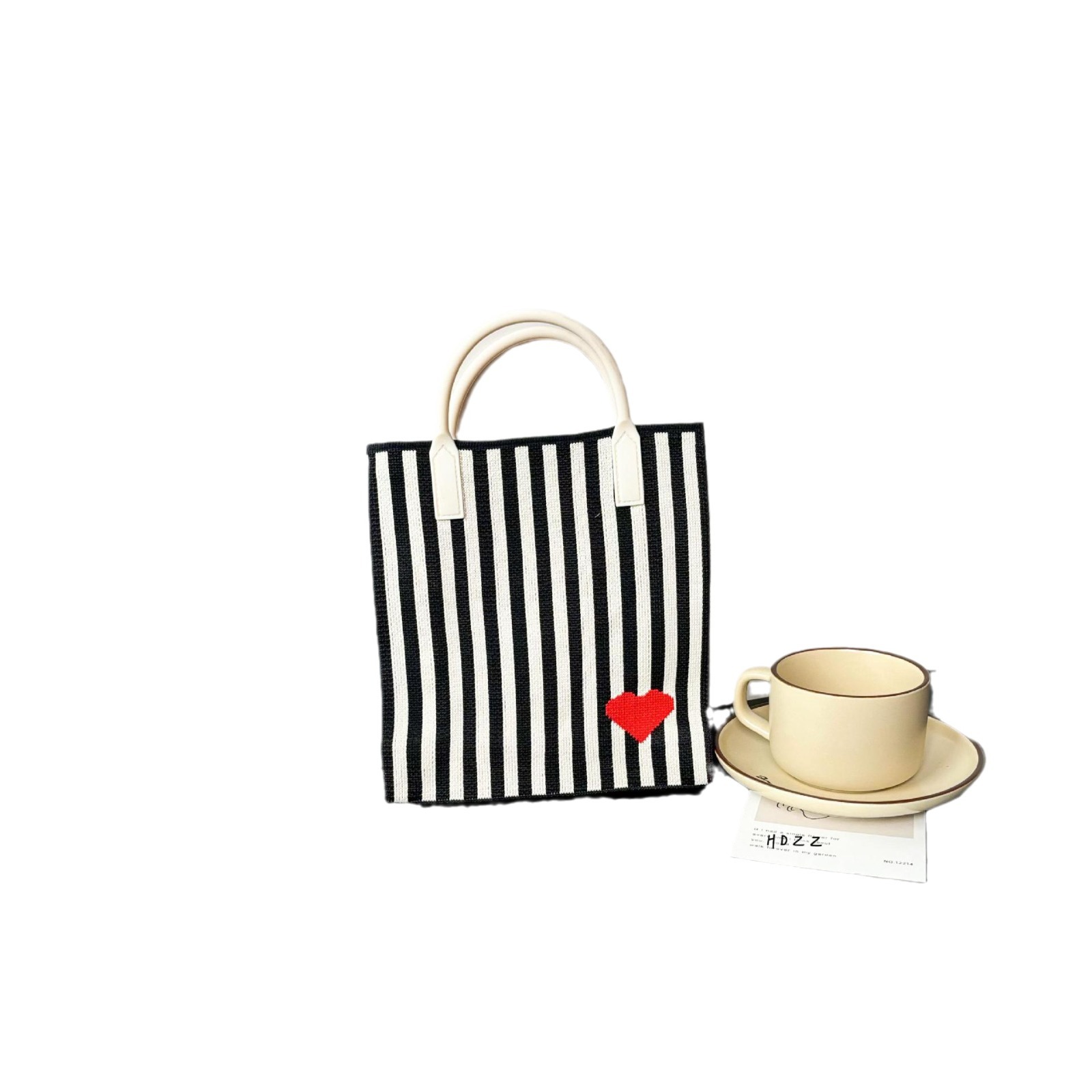 Picture of New Large Capacity Knitted Bag Advanced Sense Ins Mobile Phone Bag Niche Shoulder Crossbody Bag Cartoon Fashion Handbag