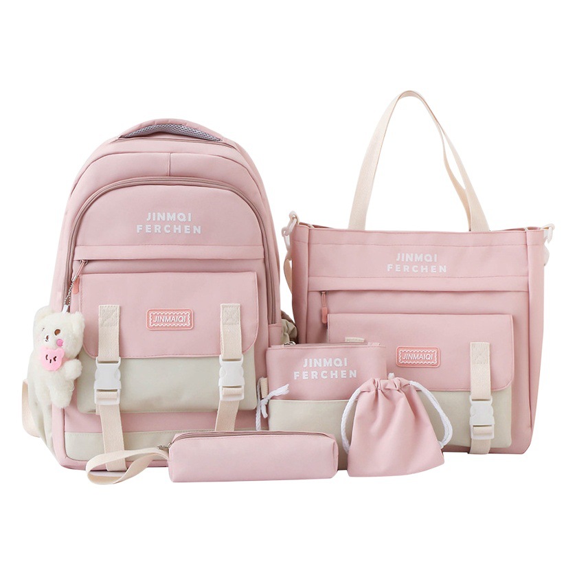 Schoolbags Primary School Kidsren School Backpacks Junior High School Students High School Students Ins High Quality Wholesale Custom Backpacks