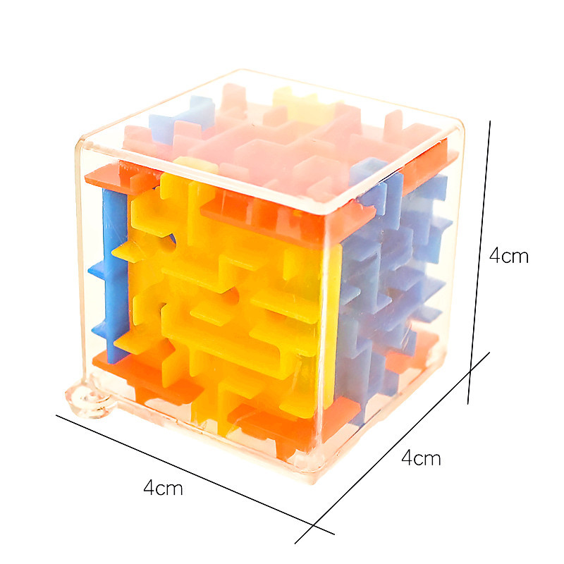 Picture of Factory direct 3D three-dimensional maze ball 4cm standard mini walking ball Rubik's cube six-sided entry children's educational toys