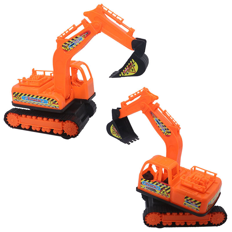 Picture of Inertial engineering truck bulldozer forklift excavator outdoor beach buggy night market stall children's toys wholesale