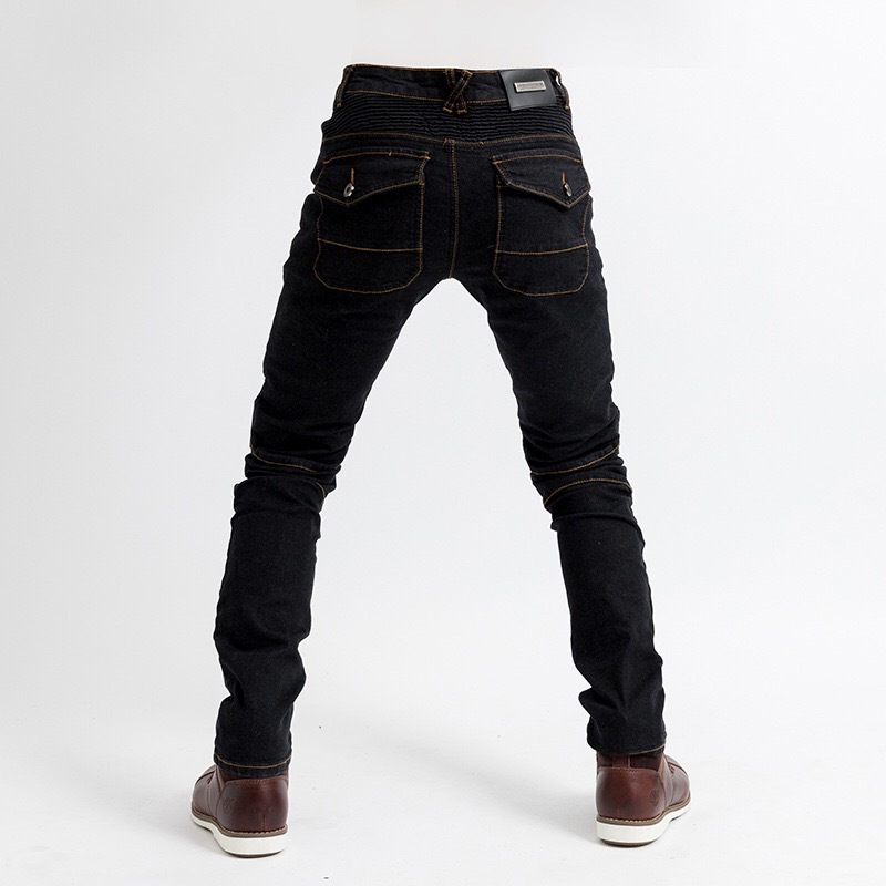 Picture of Motorcycle Four Seasons Slim-fit Riding Pants 718 Racing Pants Motorcycle Rider Spring and Summer Anti-fall Pants for Men and Women Upgraded