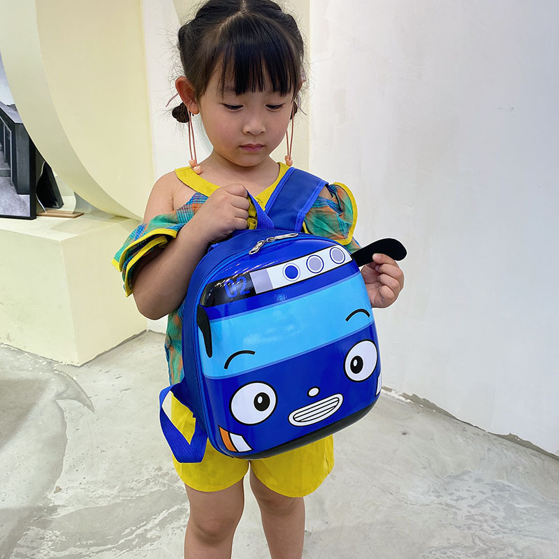 Picture of Cute Kidsren's Bag 2024 Summer New Baby Backpack Kindergarten School Bag Male and Female Baby Casual Backpack Trendy
