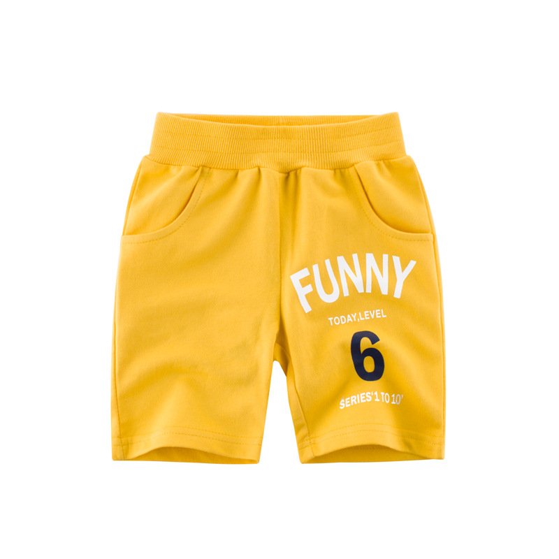 Picture of Brand Children's Clothing New 2025 Summer Boys' Medium Pants Children's Casual Pants Baby Five-Point Pants Dropshipping