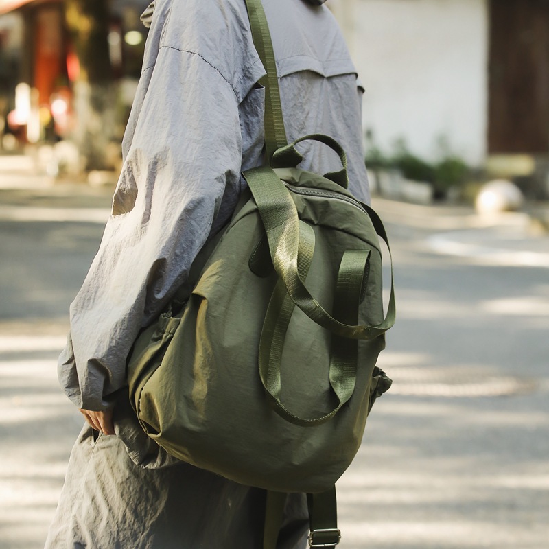 Picture of Casual Backpack 2024 New Men's and Women's Couple's Nylon Handbag Simple Lightweight Fashion Niche Backpack