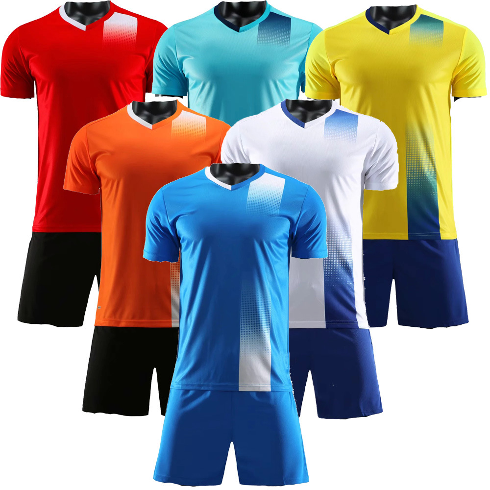 Football suit men's match training team uniform customized football suit children's adult sports suit Football Men's
