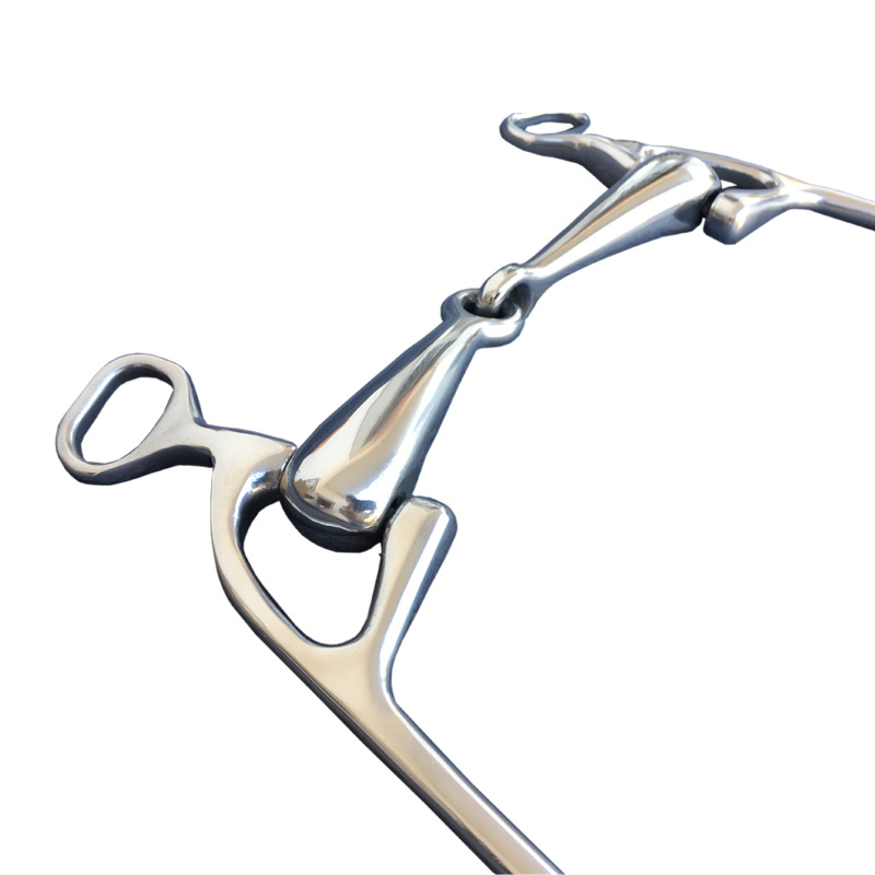 Picture of Spot Stainless Steel Horsebit Harness Horse Equipment 13.5cm Iron Horseback Cross-Border Supply Dropshipping