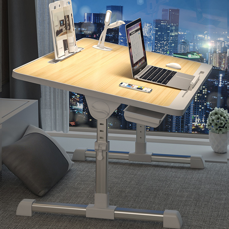 Picture of [N3 Upgrade] Bed Folding Table Lazy Folding Table Lifting Stretch Bedroom Notebook Dormitory Folding Table