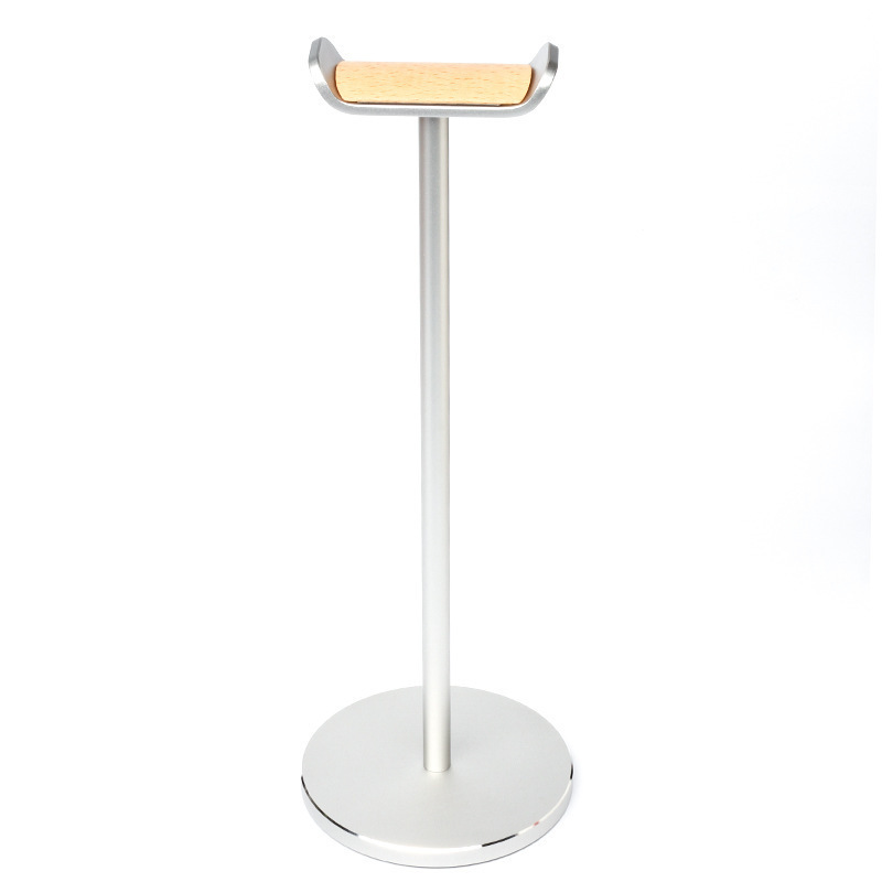 Picture of Aluminum Alloy Headset Stand Display Stand Headset Stand Removable Hanging Storage Headset Hanger