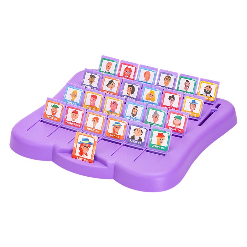 Guess who he is and who I am logical reasoning parent-child educational children's party interactive game toys