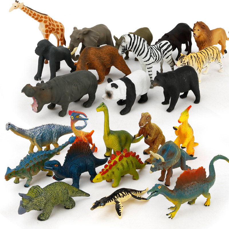 Picture of Popular science toys sand table scene dinosaur marine animal matching knowledge learning card science education cognitive model teaching aids