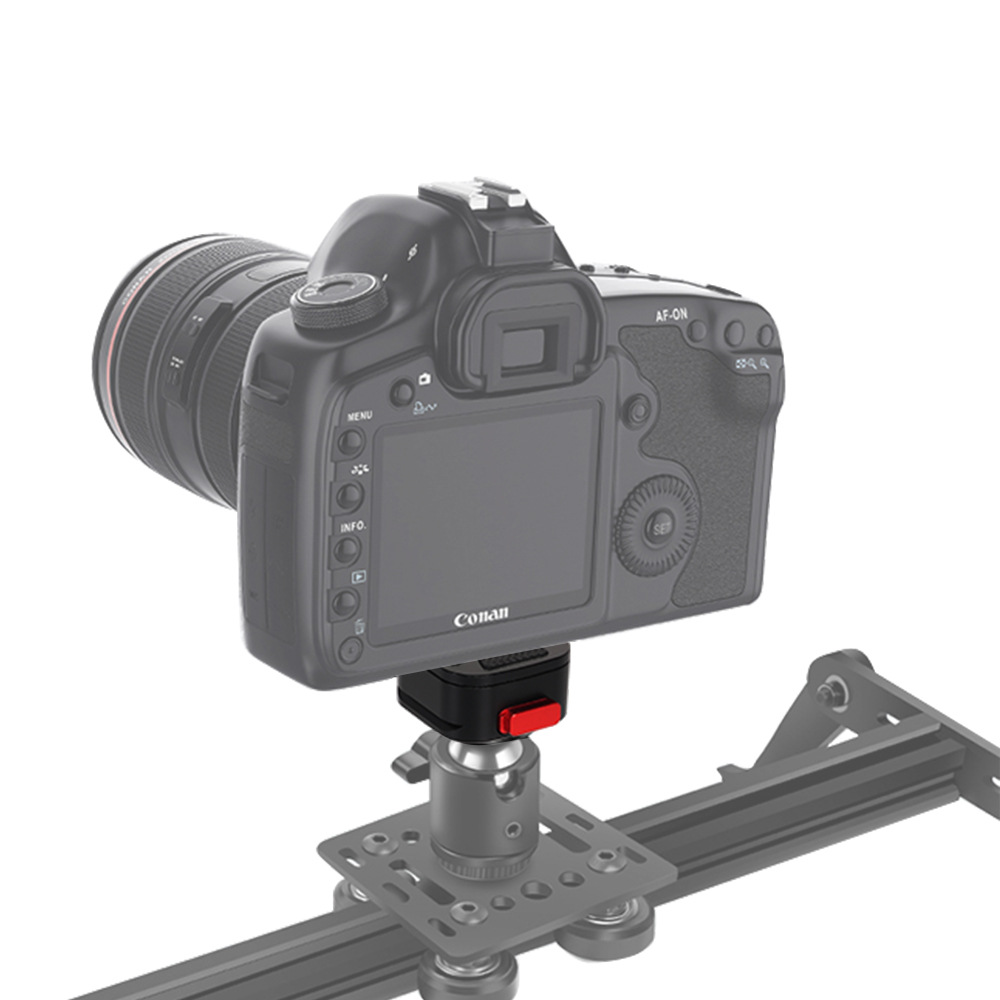 Picture of Slr Camera Portable Aluminum Alloy Quick Release Plate Stabilizer Tripod Mobile Phone Holder Aka Quick Release Base