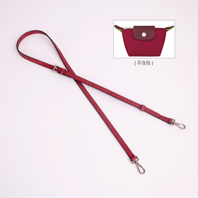 Picture of Mini Dumpling Bag Cowhide Shoulder Strap Punch-Free Crossbody Bag with Mini Adjustable Replacement Genuine Leather Strap