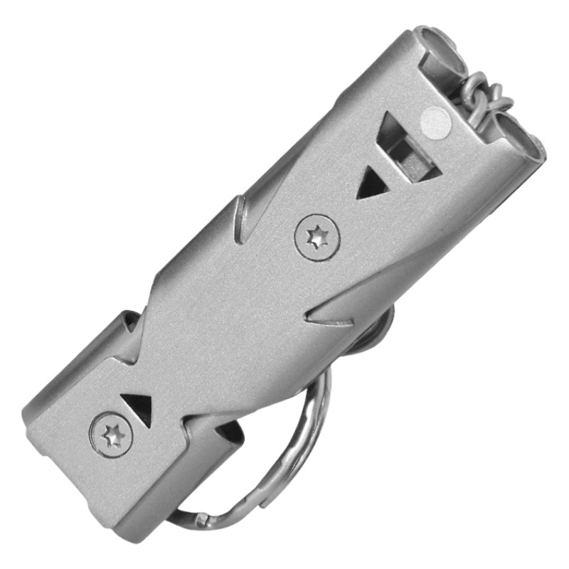 Stainless steel whistle outdoor survival whistle high frequency whistle earthquake life whistle high score shell sound whistle in stock