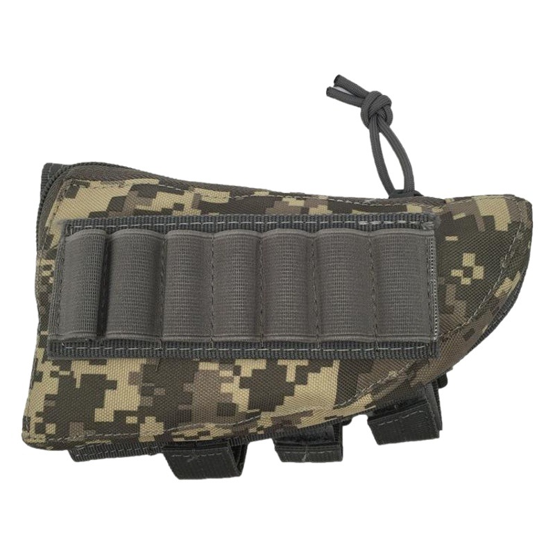 Outdoor Multifunctional Cheek Support Bag Hunting 12g Tool Bag Edc Rear Support Accessory Bag Storage Bag