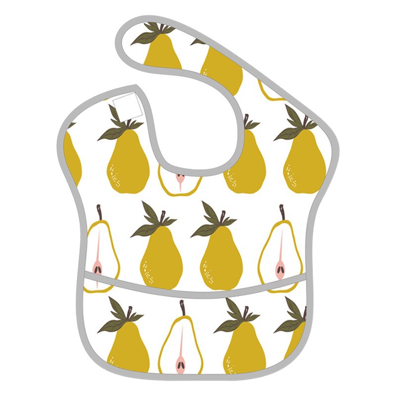 Summer Baby Waterproof Saliva Napkin Bib Kidsren's Eating Bag Feeding Supplement Bag 1-4 Years Old Anti-Vomiting