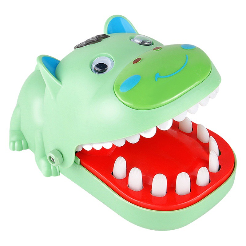 Hand Bite Crocodile Teeth Bite Finger Shark Bite Decompression Decompression Artifact Shake Tone Same Style Internet Celebrity Children's Toy