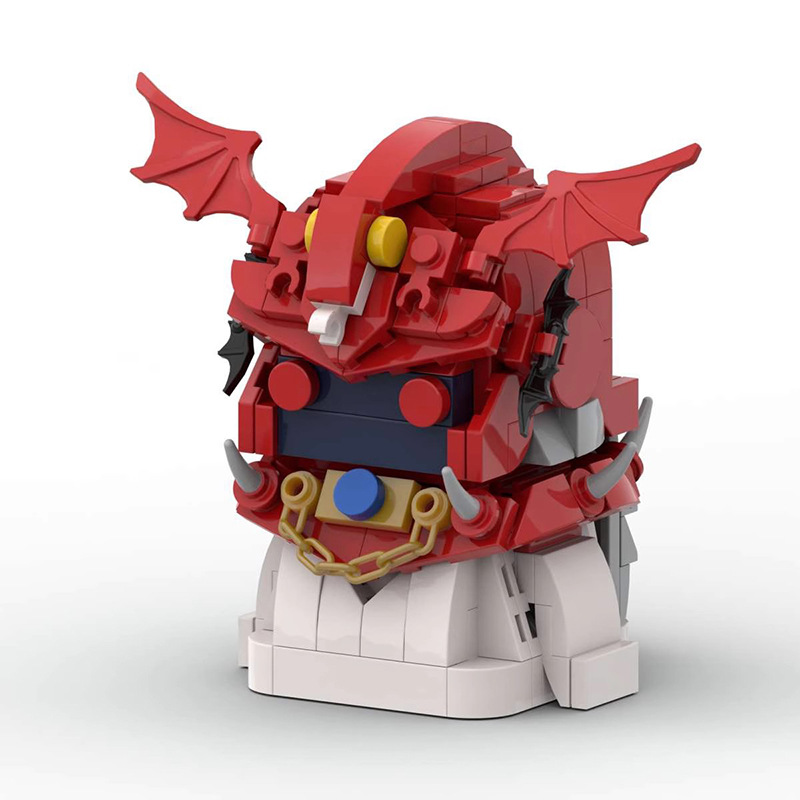 Picture of MOC Saint warrior building blocks compatible with Lego Pope Aris square head diy assembled model toy kids gift