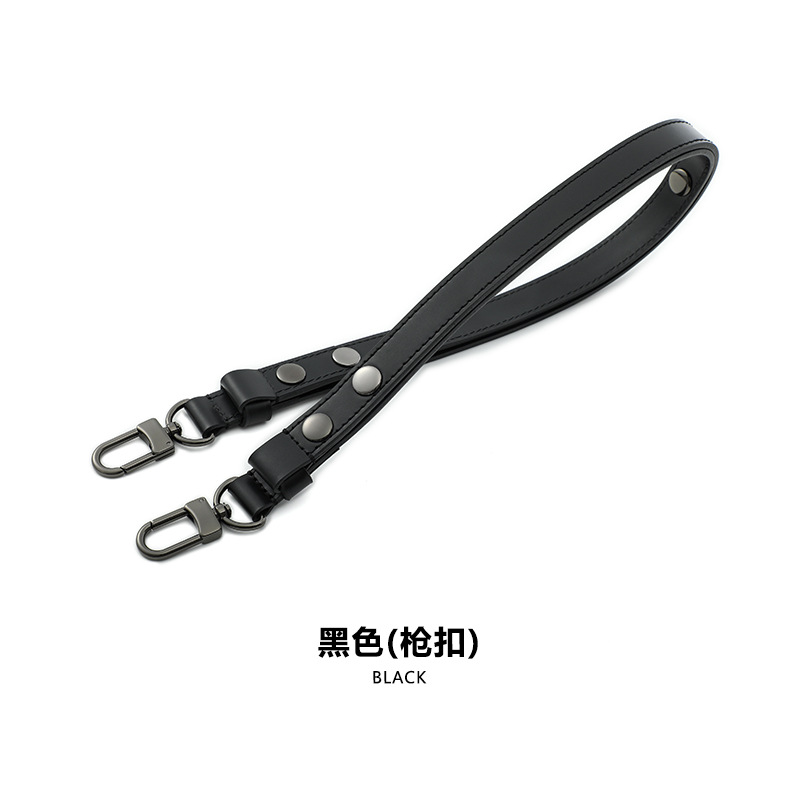 Picture of Mahuangshi MHS-C-38 3rd Gear Adjustable Rivet Shoulder Strap 26 Wash Bag Transformed Brown Women's Bag Shoulder Strap Underarm