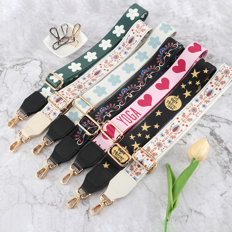 Picture of Cross-border bag shoulder strap crossbody strap adjustable widened shoulder strap leather cartoon strap wholesale