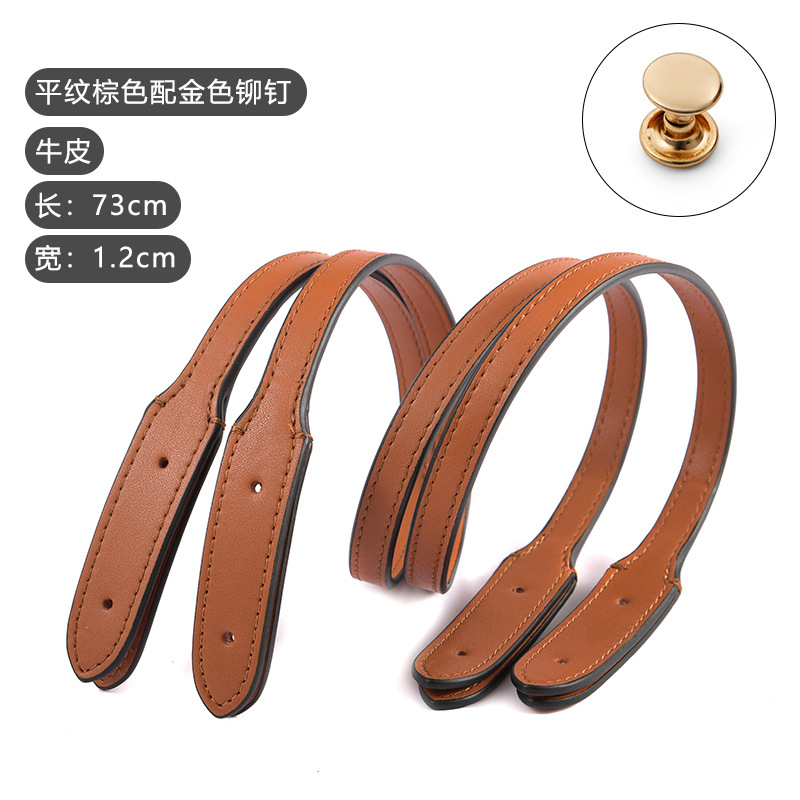 Picture of Suitable for tote bag strap replacement strap single shoulder strap single buy women's bag accessories hand strap leather hand strap