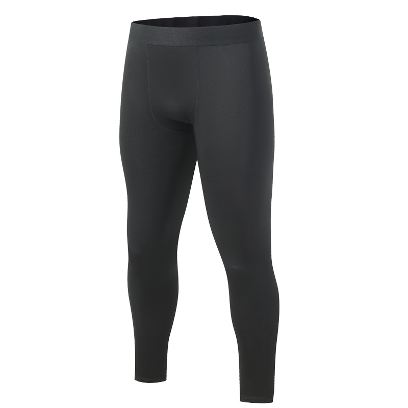 Picture of Sports fitness pants men's running training trousers quick-drying breathable sports leggings basketball stretch sports tights