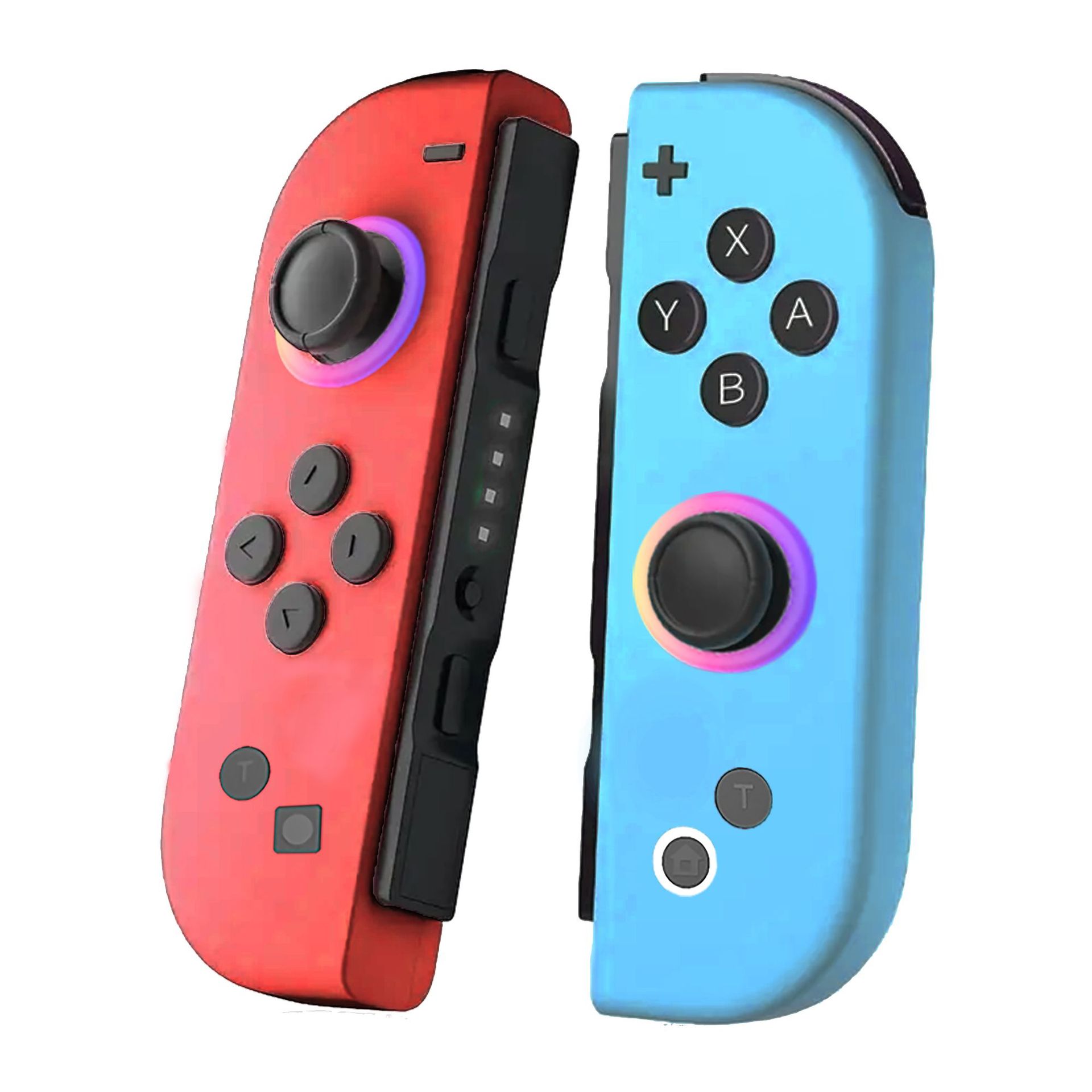 Picture of joycon handle ns left and right handle with six-axis vibration somatosensory switch handle rocker RGB aperture JC172