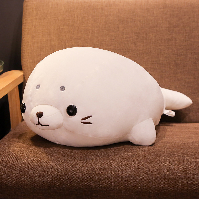 Picture of Ocean Series Aquarium Down Cotton Lie Posture Seal Tuff Plush Toy Doll Cross-border Plush Large Doll