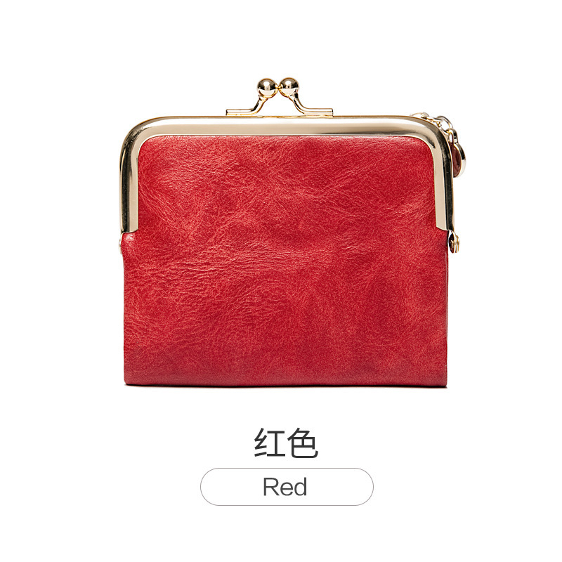Picture of Cross-Border short wallet women's 2023 new clip coin purse retro multi-functional folding wallet card bag for women
