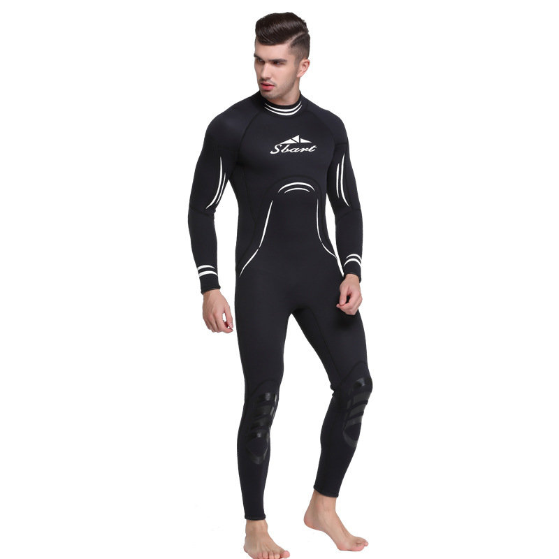 Picture of Shabbat couple diving suit conjoined 3MM thick warm surfing suit men's and women's long sleeve jellyfish suit surfing suit