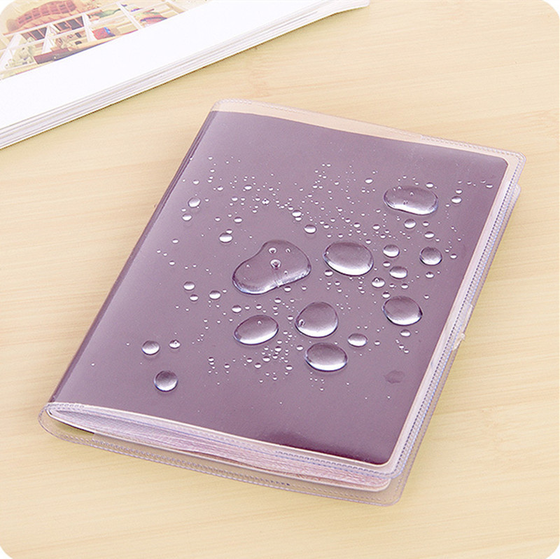 Picture of Passport Cover, Travel Passport Holder, Document Bag, Frosted Transparent Passport Cover, Document Passport Protective Cover, Passport Holder