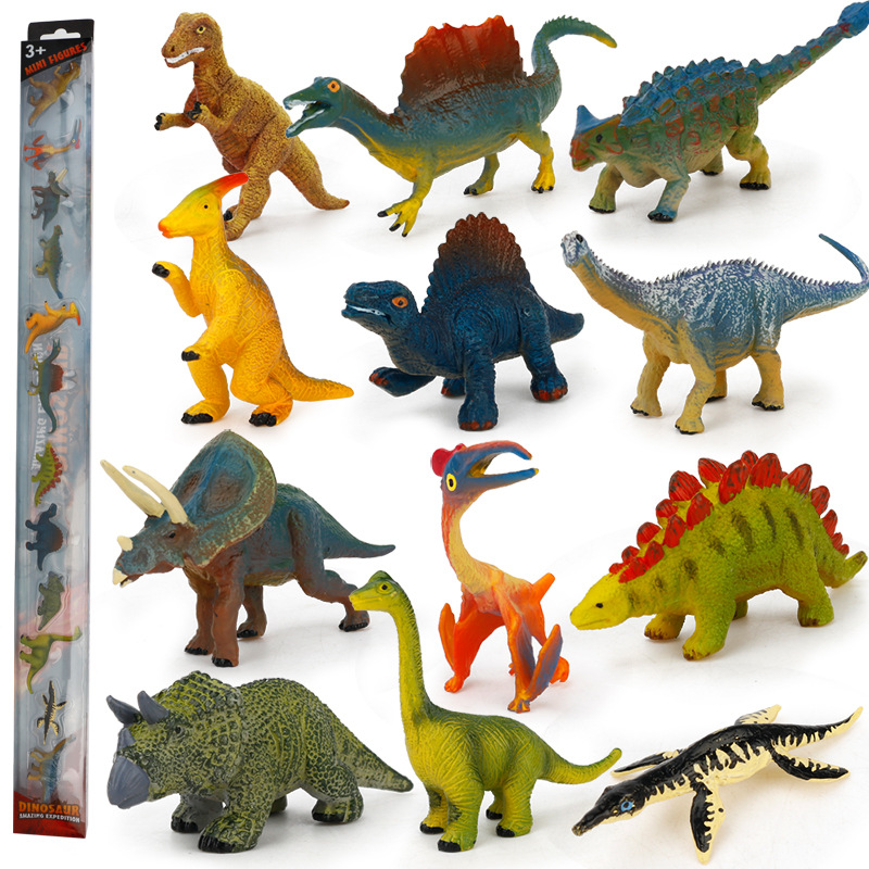 Picture of Popular science toys sand table scene dinosaur marine animal matching knowledge learning card science education cognitive model teaching aids