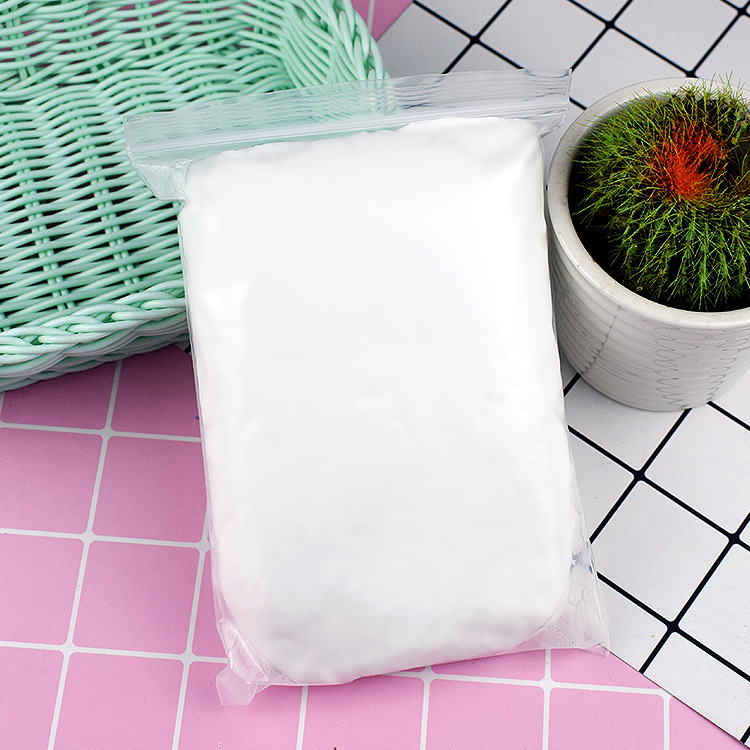 Picture of Paper clay white non-drawing non-stick hand-cut simulation clay cake material ultra-light paper clay large volume