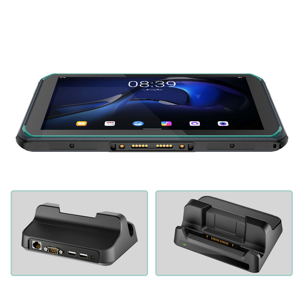 Picture of 8-inch three-proof industrial tablet IP67 protection handheld scanning terminal MES system data collector