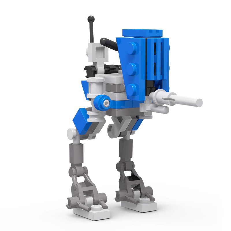 Picture of Compatible with Lego Moc Puzzle Assembled Planet Series Cloning War At-Rt Walking Mecha Building Block Toy Set