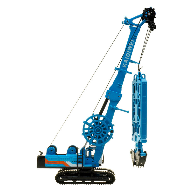 Picture of Authentic Kaidiwei 1:64 Alloy Groove Machine Piling Machine Model Subway Engineering Vehicle Toys Spot Wholesale