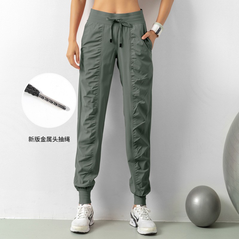 Picture of High-Waisted Loose Quick-Dry Sports Pants for Women, High-Elastic Long Pants, Casual Jogger Sweatpants, Yoga Pants, Breathable Fitness Running