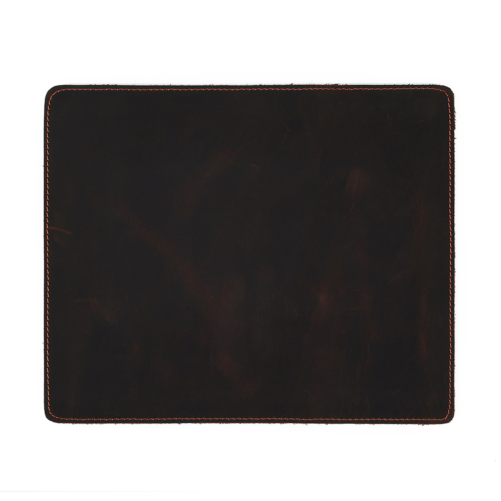 Picture of Factory direct leather business office mouse pad small size non-slip wear-resistant durable leather mouse pad