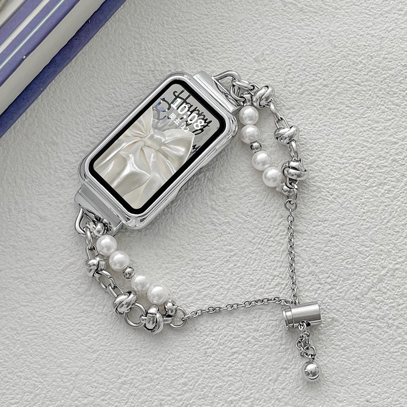 For Huawei bracelet 10/9/8/7 strap nfc version glory 6/7 wristband metal bracelet love ins summer