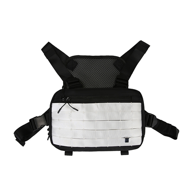 Picture of ins Kanye Same Style Men's and Women's Waist Bag Street Fashion Brand Tactical Chest Bag Functional Industrial Vest Chest Backpack