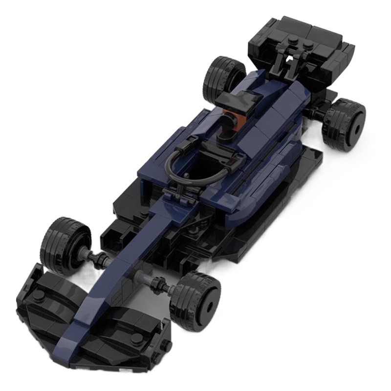 Cross-Border small particle assembled toy Williams F1 FW45 compatible Lego Formula series building block model