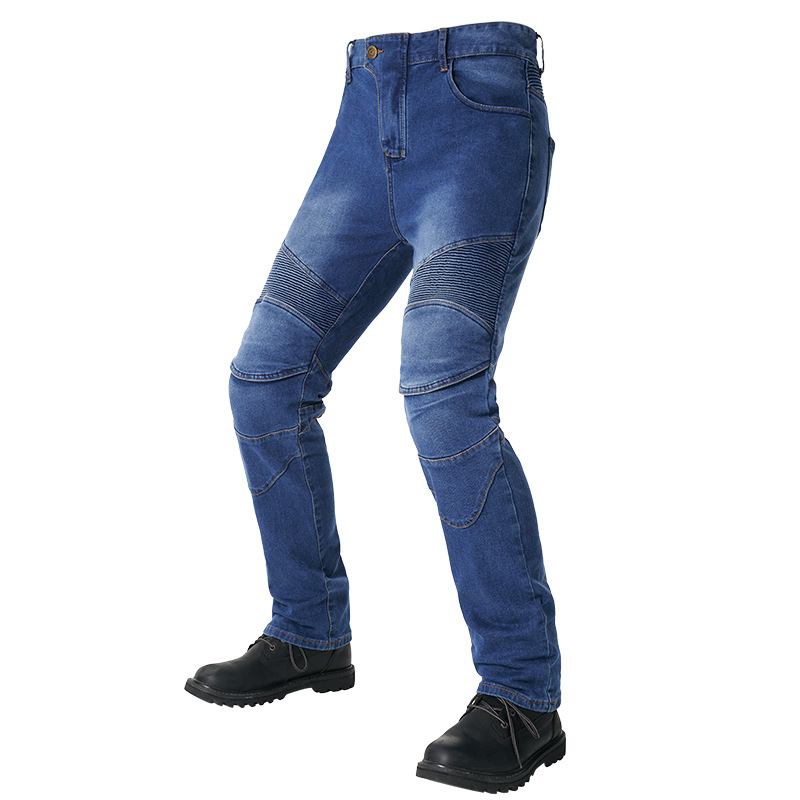 Picture of Factory direct off-road motorcycle riding rider pants motorcycle jeans racing pants anti-fall motorcycle pants with cover
