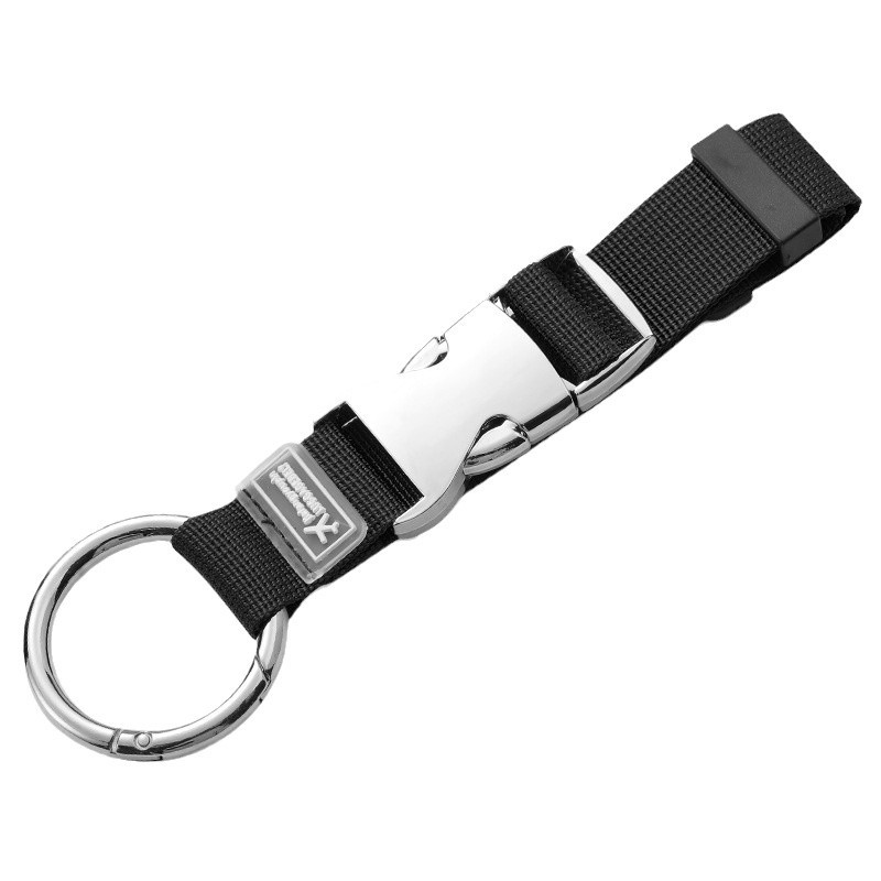 Picture of Luggage Buckle Safety Fixed Strap Backpack External Lanyard Packing Strap Suitcase Strap Metal Lanyard