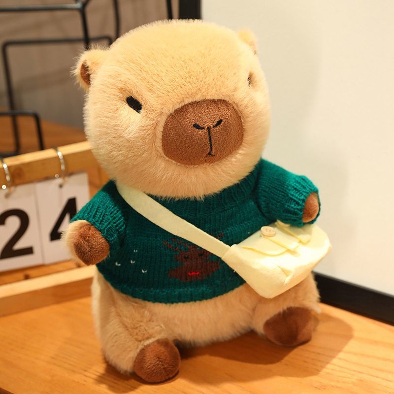 Picture of Kapibei's Popular Bala Doll Plush Toy Clothes Capybara Internet Celebrity Cute Doll Rag Doll Gift